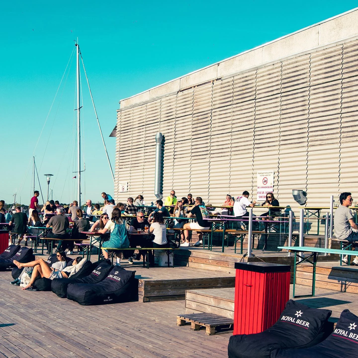 Aalborg Streetfood terrasse